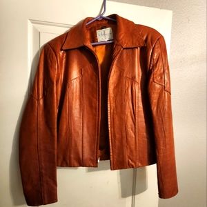 Wilson Tan Leather Jacket